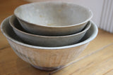 AUTHENTIC MOUNTED CHINESE CELADON BOWLS FROM SHIP WRECKS IN INDONESIAN SEA
